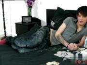 Emo fat cock gay first time Hot emo youngster Lewis Rom