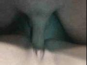 Horny girl squirt during the anal