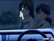 Hentai babe fucked and toyed in the