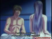 Two busty hentai girls party sex