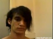 Gay porn Tristan is out of the shower and getting prepp