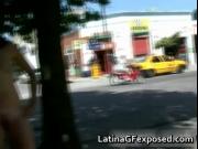 Latin gf slut posing naked in an abandoned building 7 b