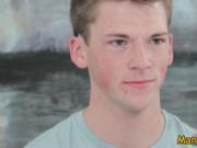 Good looking Brent Rivers gets his fine anus hammered h