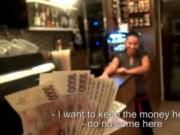 Eurobabe Marie Getty anal fucked with stranger for mone