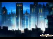 Hentai girl hard poking by shemale anime