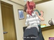 Huge titted hentai redhead gets fucked