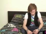 Cute teenage emo wanking his dick by emobf