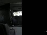 Tattooed British amateur fucked in cab