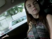 Shy Marina Visconti has sex with driver