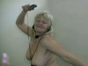 Nasty mature slut get horny dancing naked by OldNannies