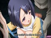Hentai girl gets analed outdoors