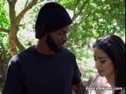 Ebony Babe Maya Bijou Sucks Big Cock Of Mugger