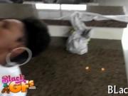 Babe gets head and twat banged