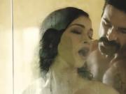 Sensual Jennifer Jacobs body massage and fucked by mass