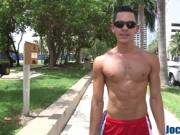 Amazing twink riding monster dick