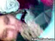 Amateur Arab girlfriend gets shaved cunt filled