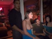 Teens fold in two and fucked