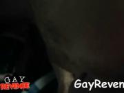 Big dick enters mouth and anal