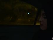 Brunette teen public bathroom and pretty eyes blowjob s