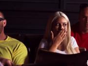 Horny Bridgette fucks hard in movie theater by Seth hug