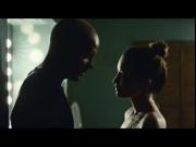 Emily Browning shows some boobs