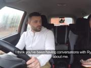 Big tits examiner fucks muscled guy
