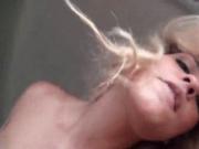 Wild blonde sucks and humps dick in the car