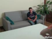 Guy gets horny talking to a woman in the office by MyFe