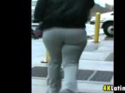 Big Latin Booty Watched In Public