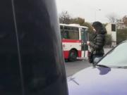 Shaped amateur fucks huge dick outdoors