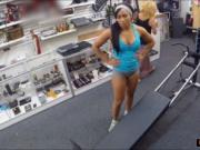 Fit chick pounded by the Pawnshop owner