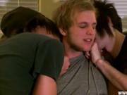 Twinks XXX Erik is the lucky one to be dual teamed by t