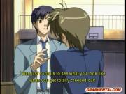 Japanese basketball coach hentai fingering pussy and sq
