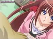 Redhead hentai cutie freting shaft