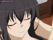 Big meloned anime babe gets filled