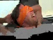White gay guy begs black straight to stop and ass licki
