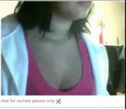 Tina shows perfect rack on chat roulette