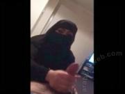 Arab Blowjob in Niqab-ASW1123