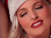 Nice blond hot babe Macy Cartel dressed as Mrs Clause b