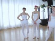 The Balet Instructor And The Ballerinas