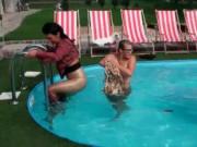 Horny party babes with big tits getting messy and wam i