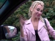 Dude banged blonde Russian hitchhiker