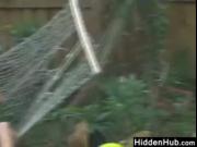 Russian Couple Watched By A Voyeur