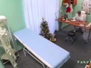 Doctor fucks patient on Christmas day