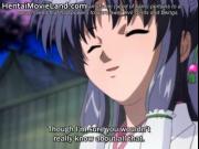 Hot anime big boobed horny busty babe have fuck in natu