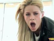 Geeky teen girl Jessa Rhodes rammed hard