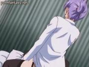 Sublime anime sucking a big penis