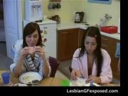 Posh lesbian babes pleasing each others pussy 1 by Lesb