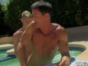 Naked men With the boys cum running in rivulets down hi
