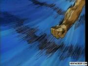 Caught hentai girl gets fucked by monsters nasty tentac